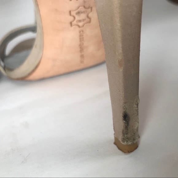 Classiques Entier strappy high heel grey croc 8.5 - Picture 4 of 7